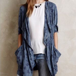 Anthropologie Hei Hei embroidered jacket